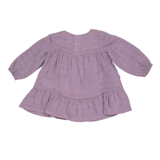 Lavender Mist Ruffle Dress &amp; Leggings - Southern Belle Boutique