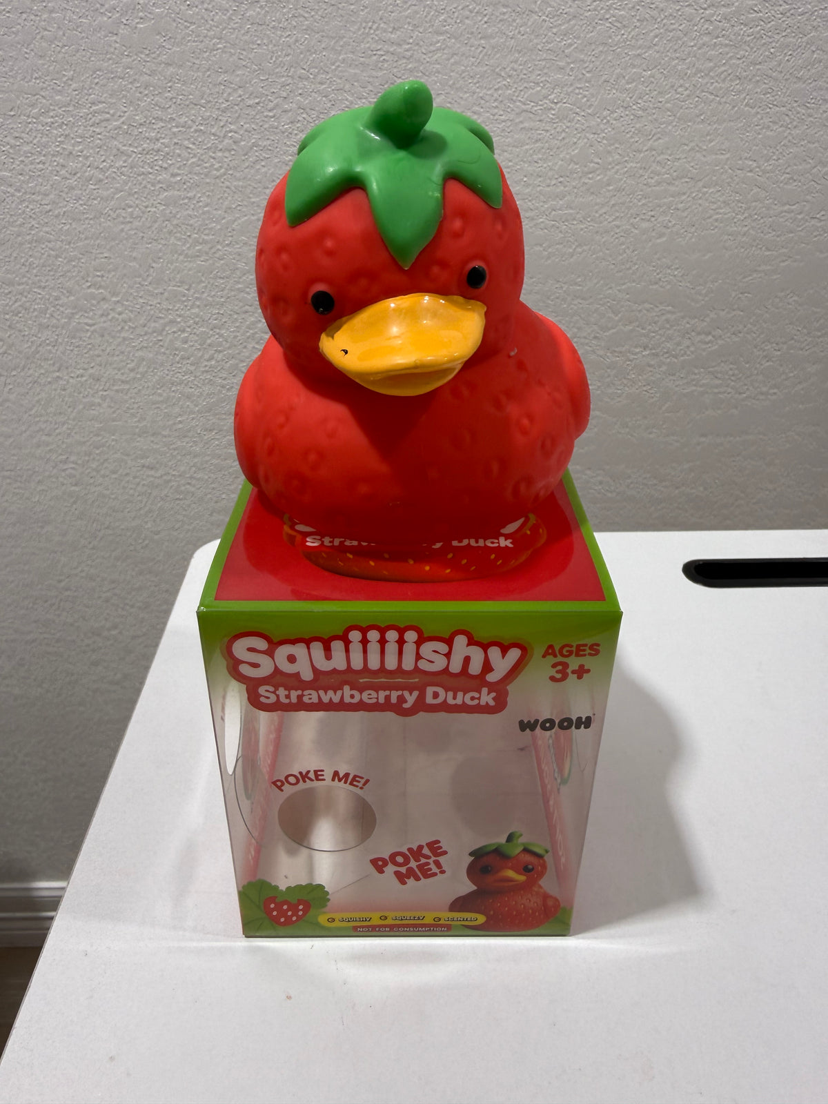 Strawberry Duck Squishy