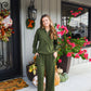 Olive Green Lounge Pant Set
