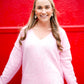 Soft V-Neck Knit Sweater - Southern Belle Boutique