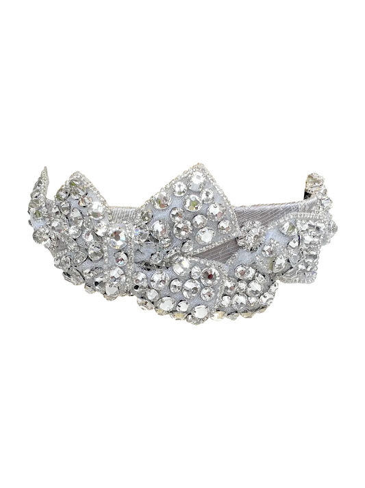 Donatella Headband - Silver - Southern Belle Boutique