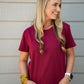 Shyama Tee - Bordeaux