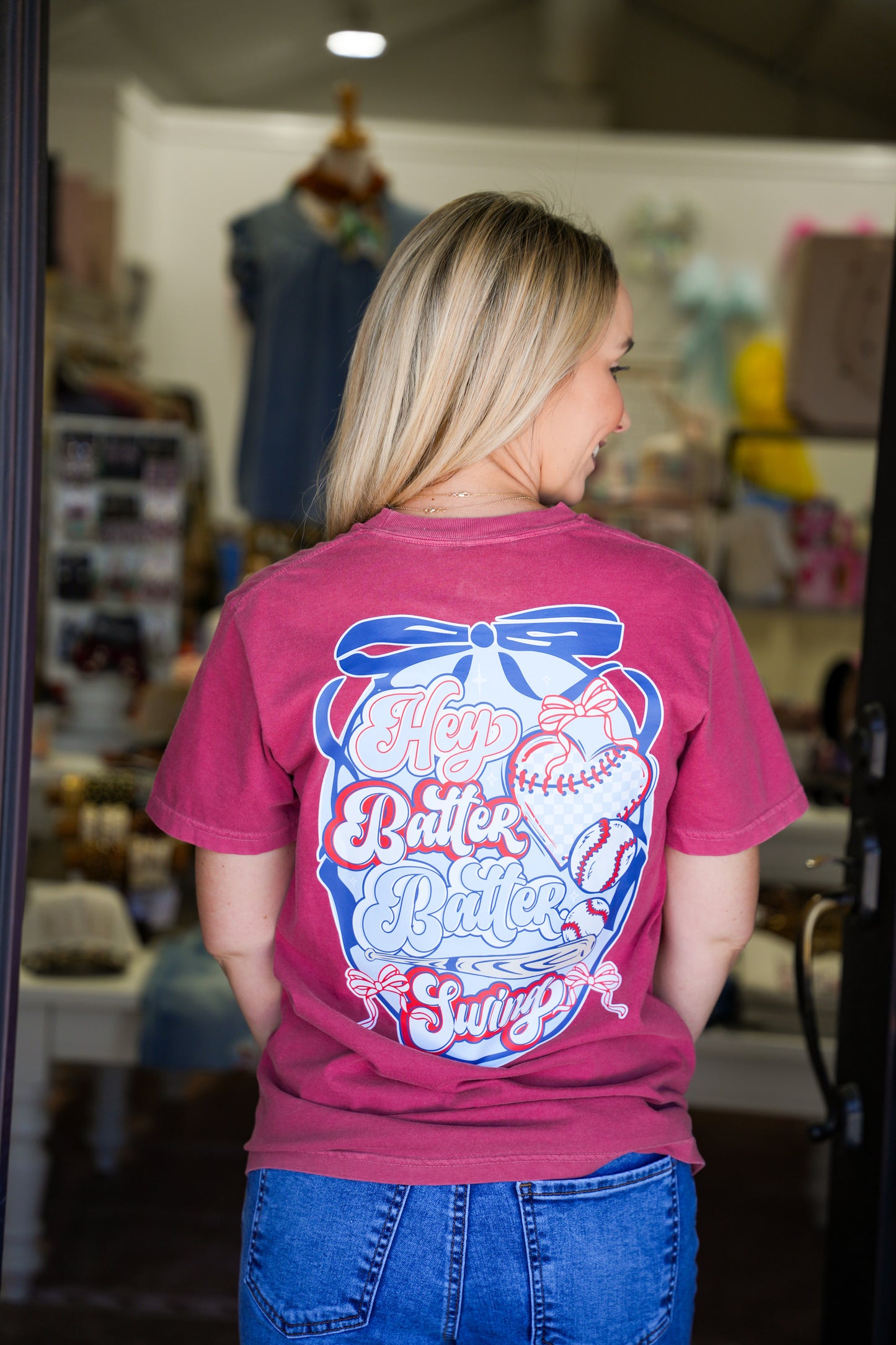 Hey Batter Batter Swing Tee - Southern Belle Boutique