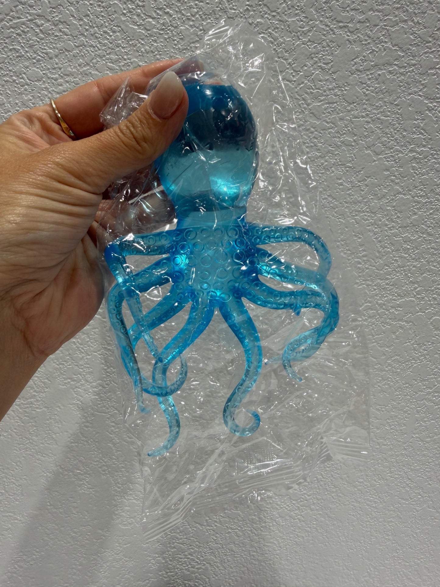 Jumbo Octopus Glitter Squishy