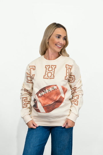 Touchdown Bling Sweatshirt - Southern Belle Boutique