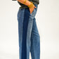 Ashton Wide Leg Barrel Jean - Power