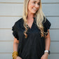 Nicola Top Suede - Black