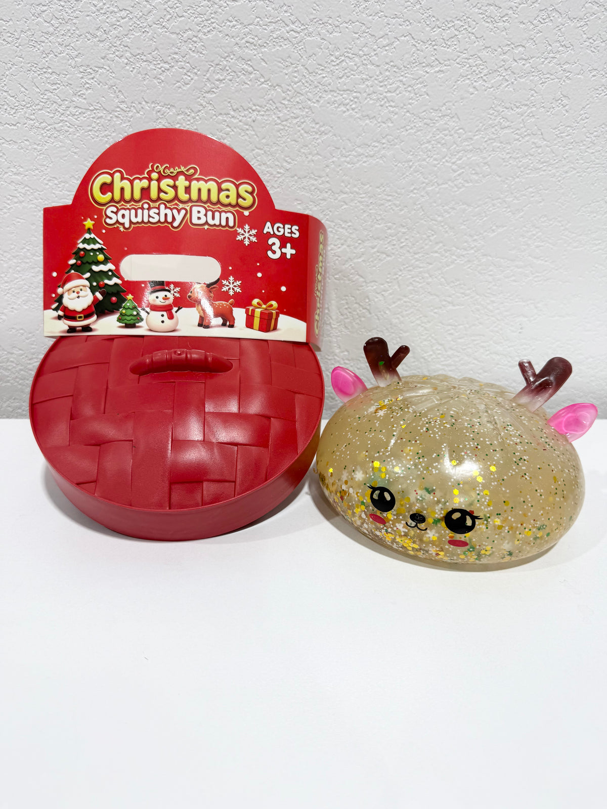 7" Squishy Christmas Dumplings w/Steamer