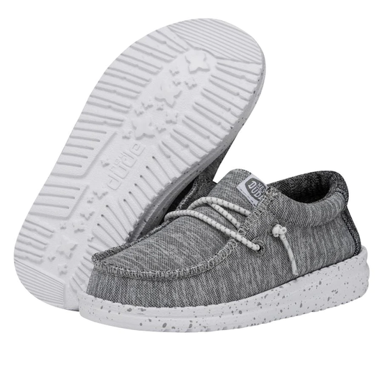 Wally Toddler Sport Knit Light Grey - Southern Belle Boutique