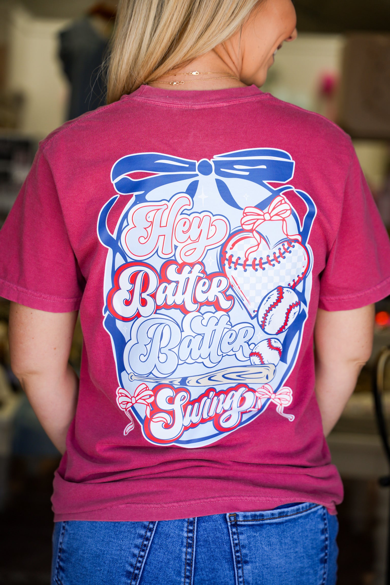 Hey Batter Batter Swing Tee - Southern Belle Boutique