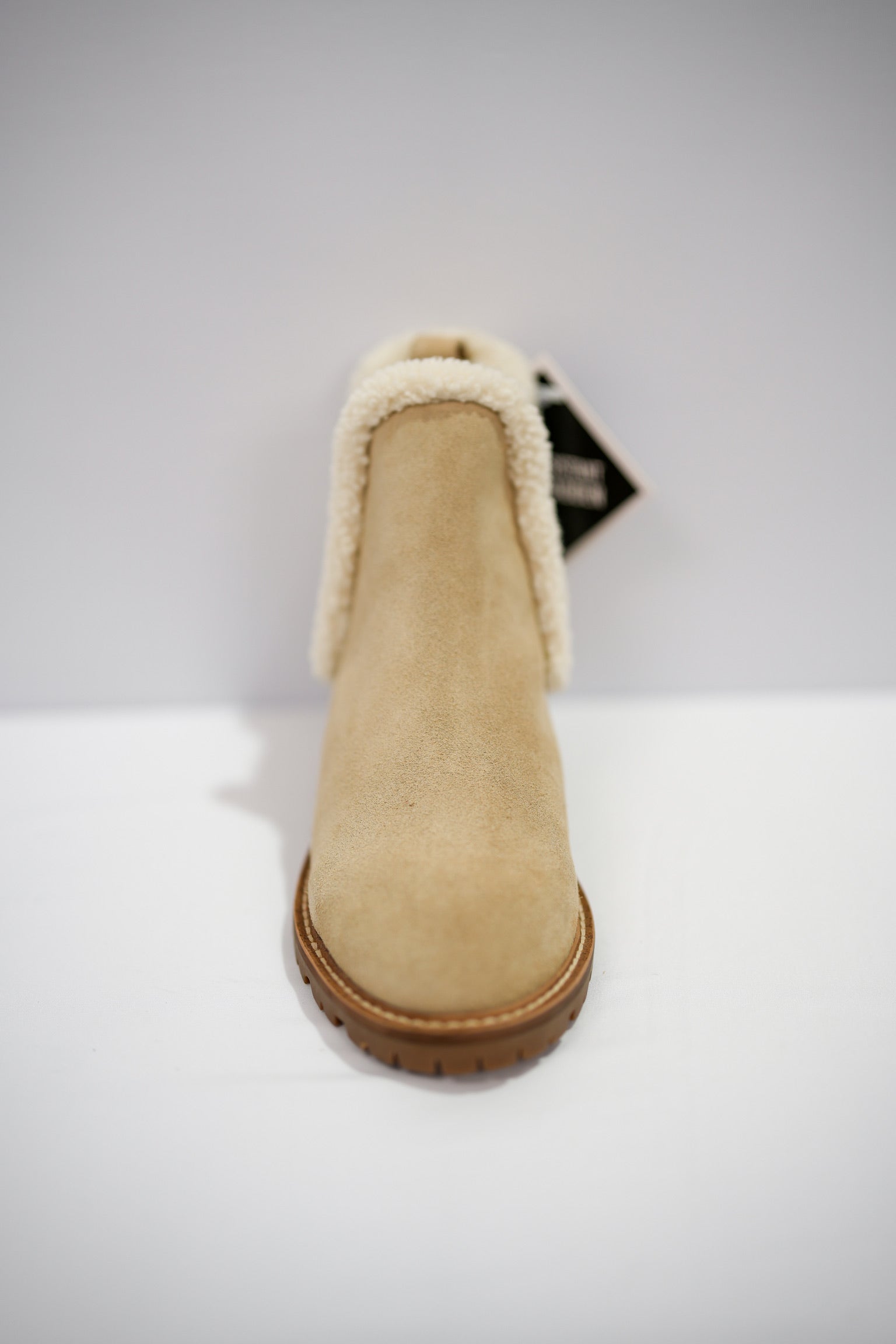 Leopold Tan Suede Booties - Southern Belle Boutique