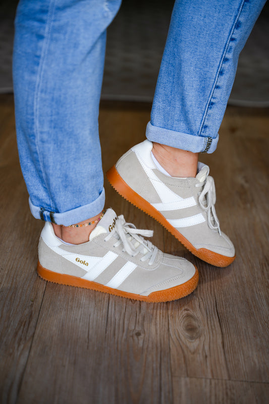 Elan Trainer Bone/White Sneaker