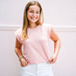 Ciara Top - Bubblegum - Southern Belle Boutique