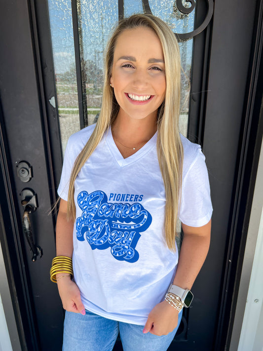 Pioneer VNeck Game Day TShirt - Southern Belle Boutique