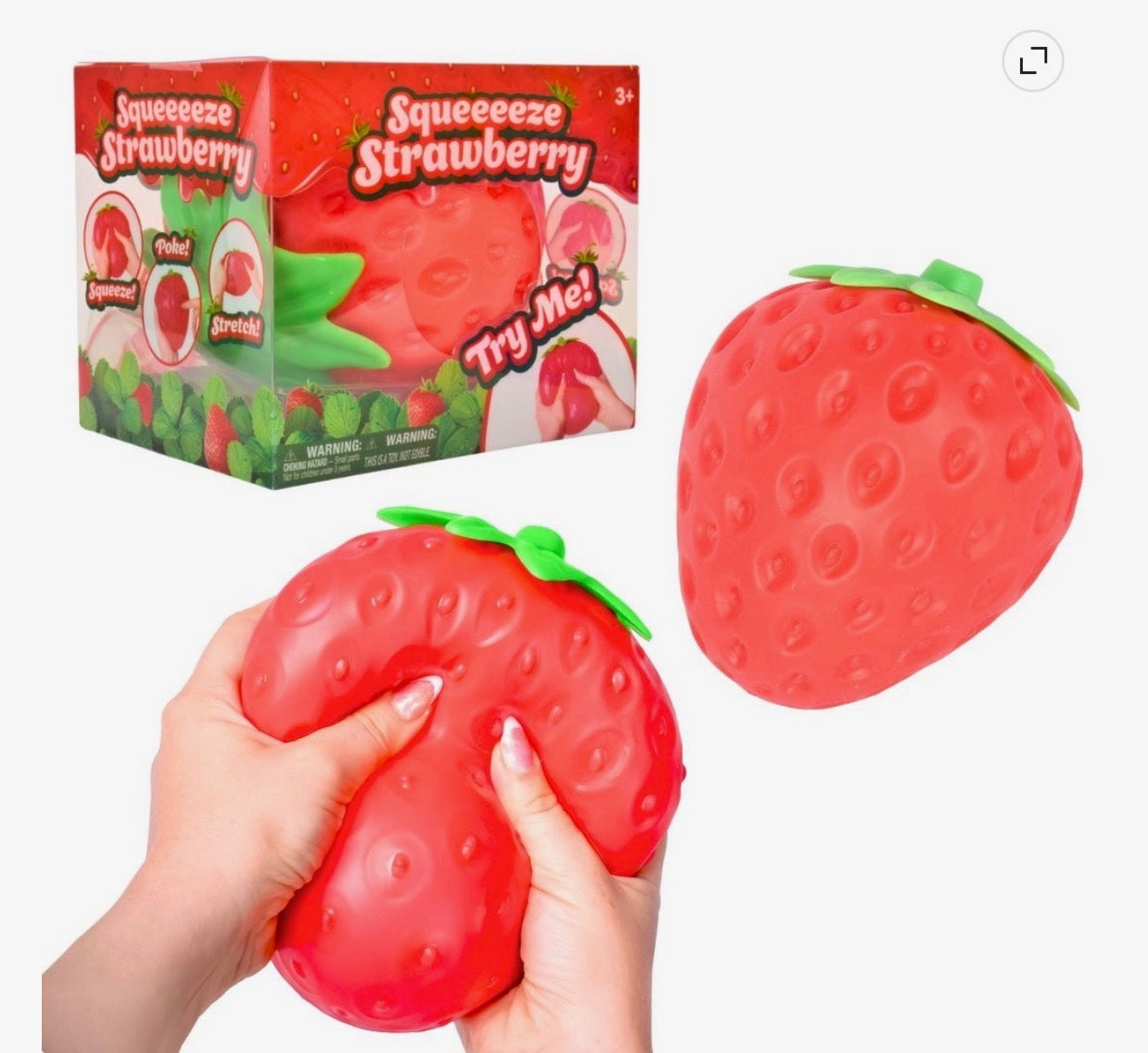 Strawberry Squishy - Jumbo - Southern Belle Boutique