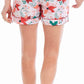 Floral Holiday Pajama Short - Southern Belle Boutique