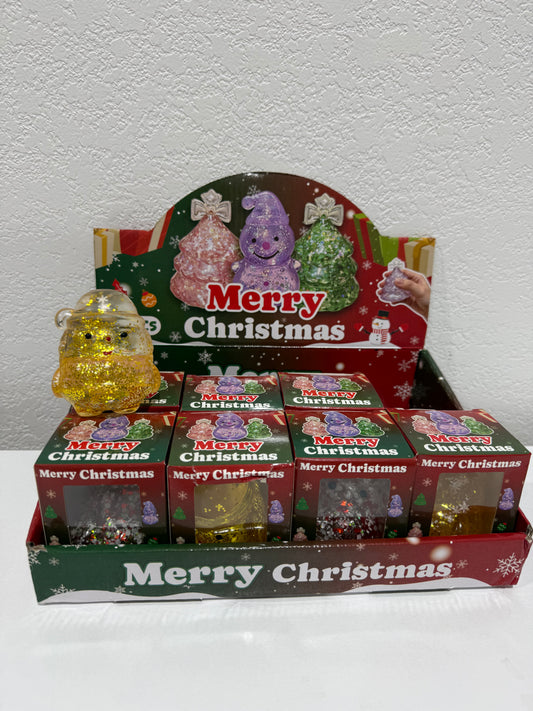 Squishy Merry Snowman w/Confetti - Southern Belle Boutique