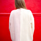 Colorblock Sweater - Ivory/Pink