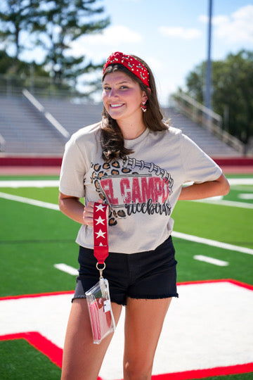 Taylor Mini Wristlet - Red - Southern Belle Boutique