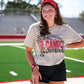 Leopard Football Laces Tee