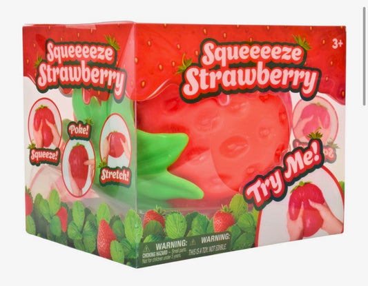 Strawberry Squishy - Jumbo - Southern Belle Boutique