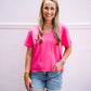 Amaya Tee - Pink Paradise - Southern Belle Boutique