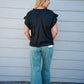 Nicola Top Suede - Black