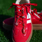 Topping Color Block Platform Sneaker - Red
