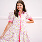 Pink & Lavender Dress