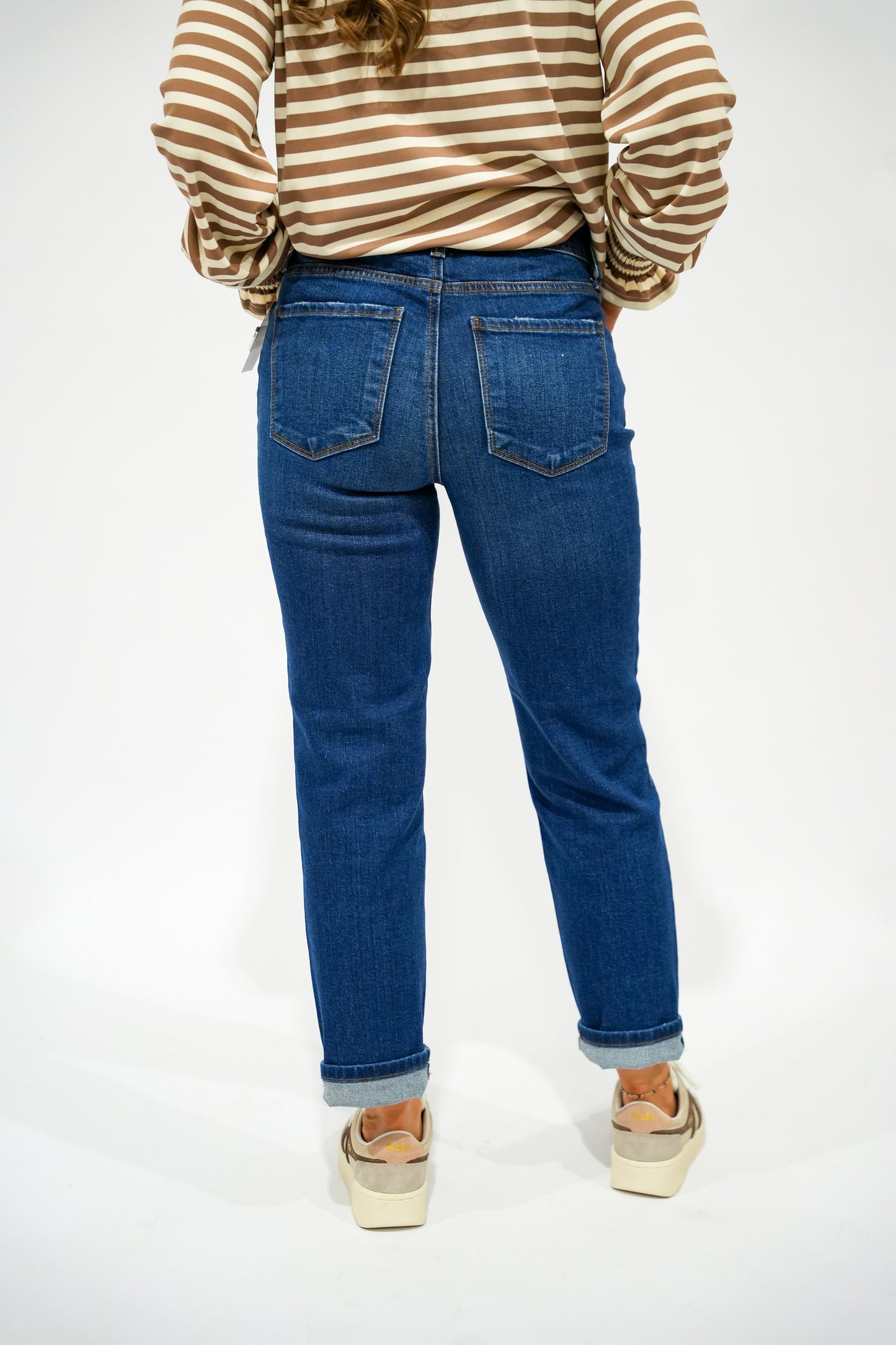 Reese High Rise Ankle Straight Leg Jeans - Attain