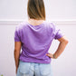 Ashton Tee - Wildberry Slub - Southern Belle Boutique