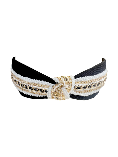 Evan Headband - Black - Southern Belle Boutique