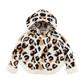 Chenille Leopard Poncho - Southern Belle Boutique