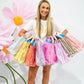Waterproof Striped Summer Bag - - Southern Belle Boutique