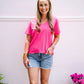 Amaya Tee - Pink Paradise - Southern Belle Boutique