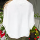 Dolman Sleeves Sweater - Off White