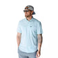 Oysterman SS Button Up - Ice Aqua - Southern Belle Boutique