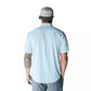 Oysterman SS Button Up - Ice Aqua - Southern Belle Boutique