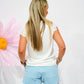 Eve Top - White - Southern Belle Boutique