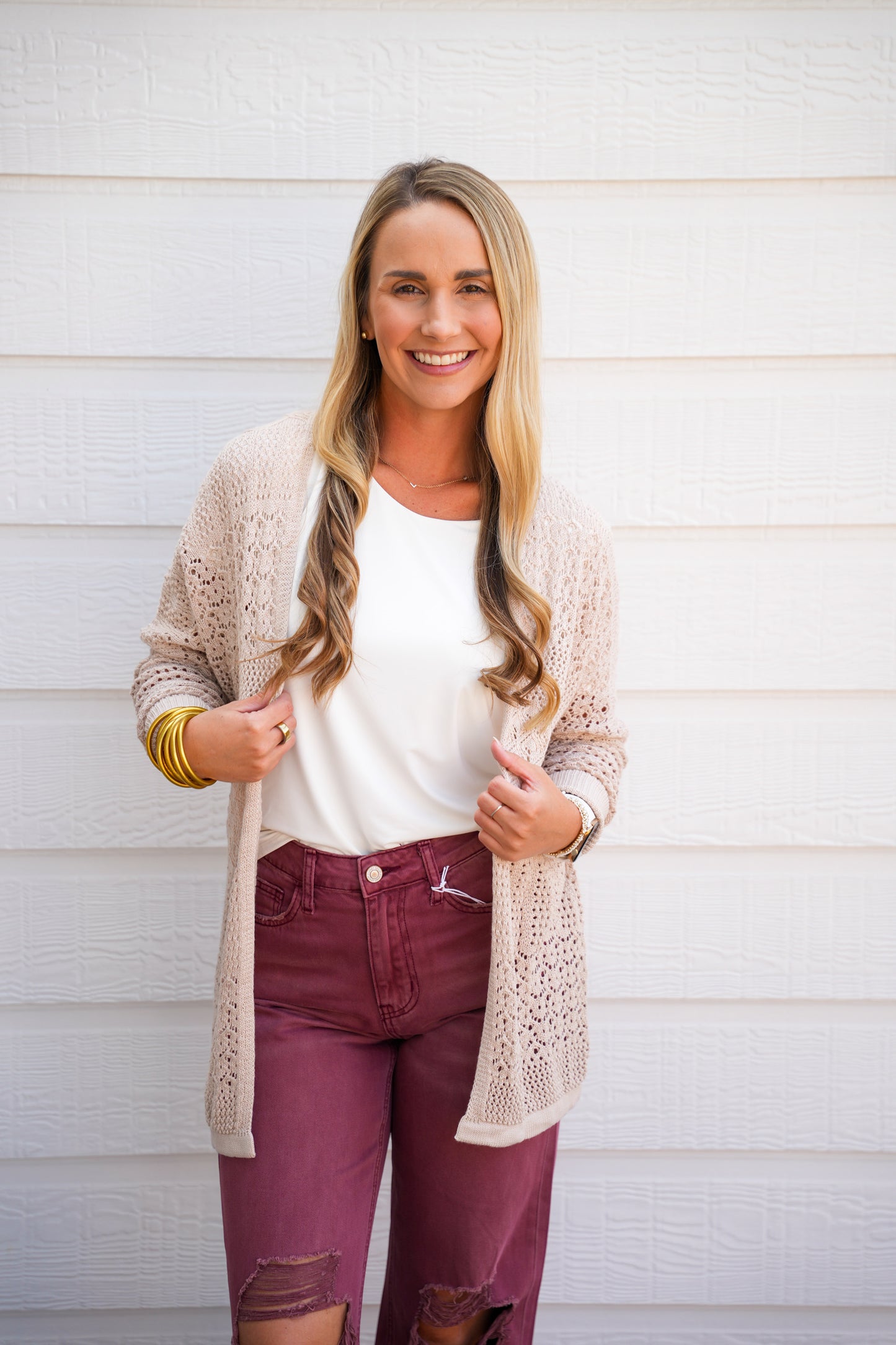 Big Dreams Cardigan - Jet Stream