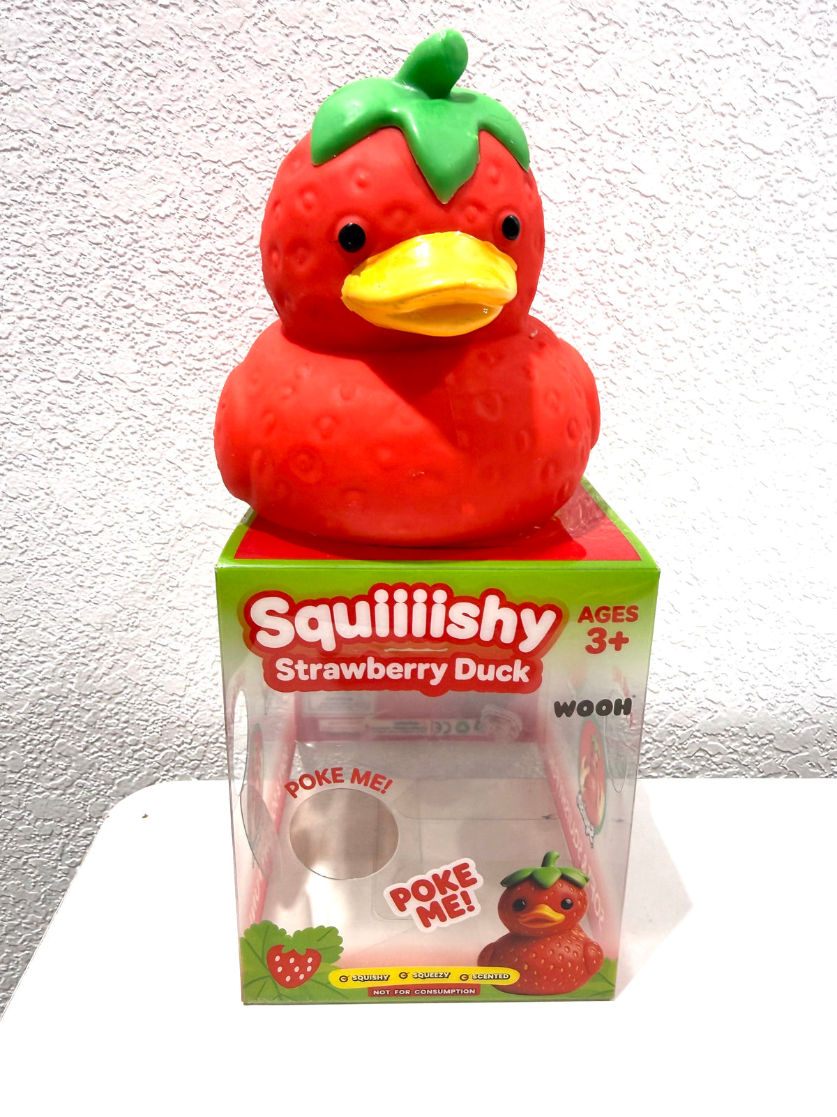 Strawberry Duck Squishy