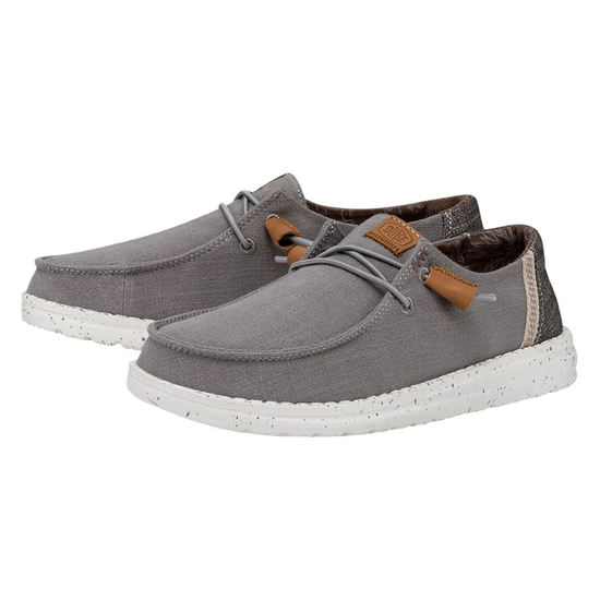 Wendy Washed Canvas Grey - Southern Belle Boutique