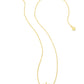 Elisa Unicorn Short Pendant Necklace Gold Iridescent Drusy - Southern Belle Boutique