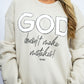God Doesn't Make Mistakes Sweatshirt - Southern Belle Boutique