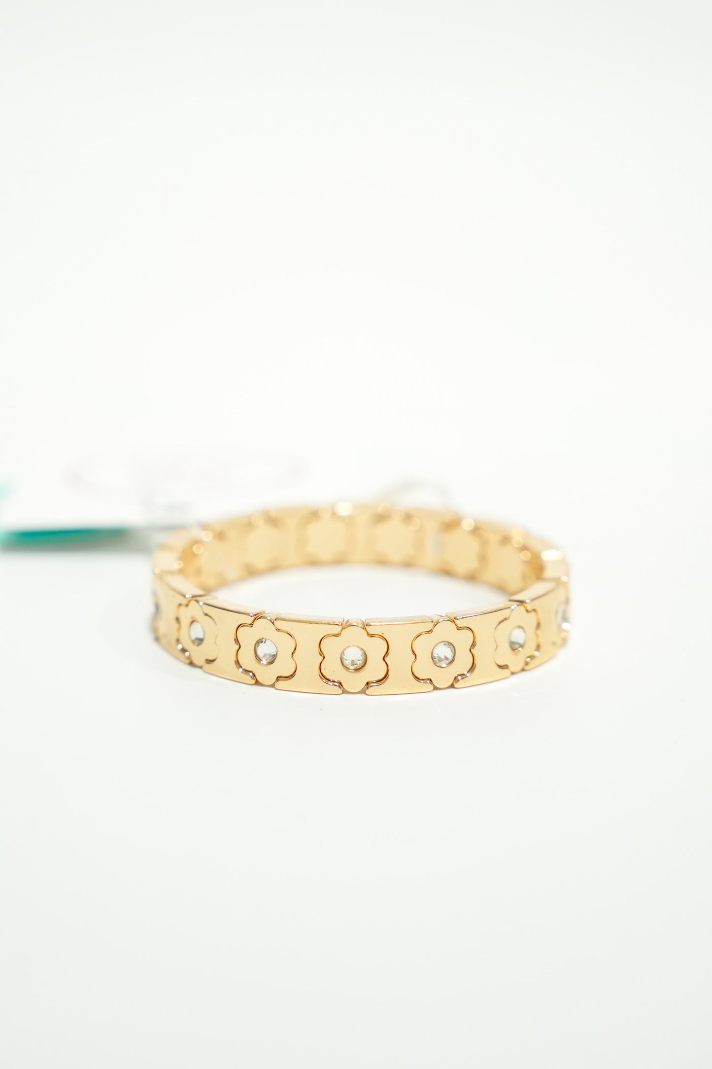 Candy Gem Bracelet - Gold Flower - Southern Belle Boutique