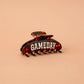 Word Up Claw Clip- Gameday
