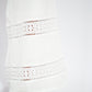 Chantel Eyelet Hem Pants - Off White - Southern Belle Boutique