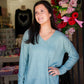 Jade VNeck Pullover Sweater