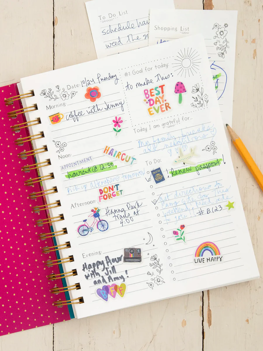 Daily To-Do List Planner - Live Happy - Southern Belle Boutique