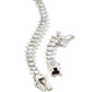 Larsan Tennis Necklace Silver White Cz - Southern Belle Boutique